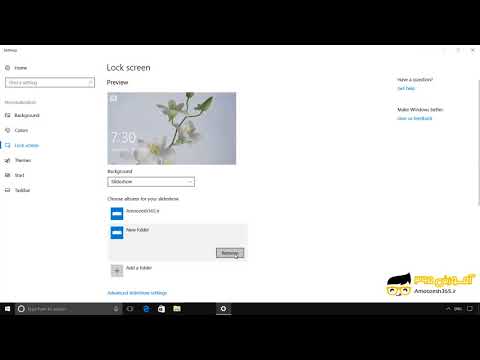 تغییر تصویر محافظ صفحه (Lock Screen) در سیستم عامل ویندوز 10
