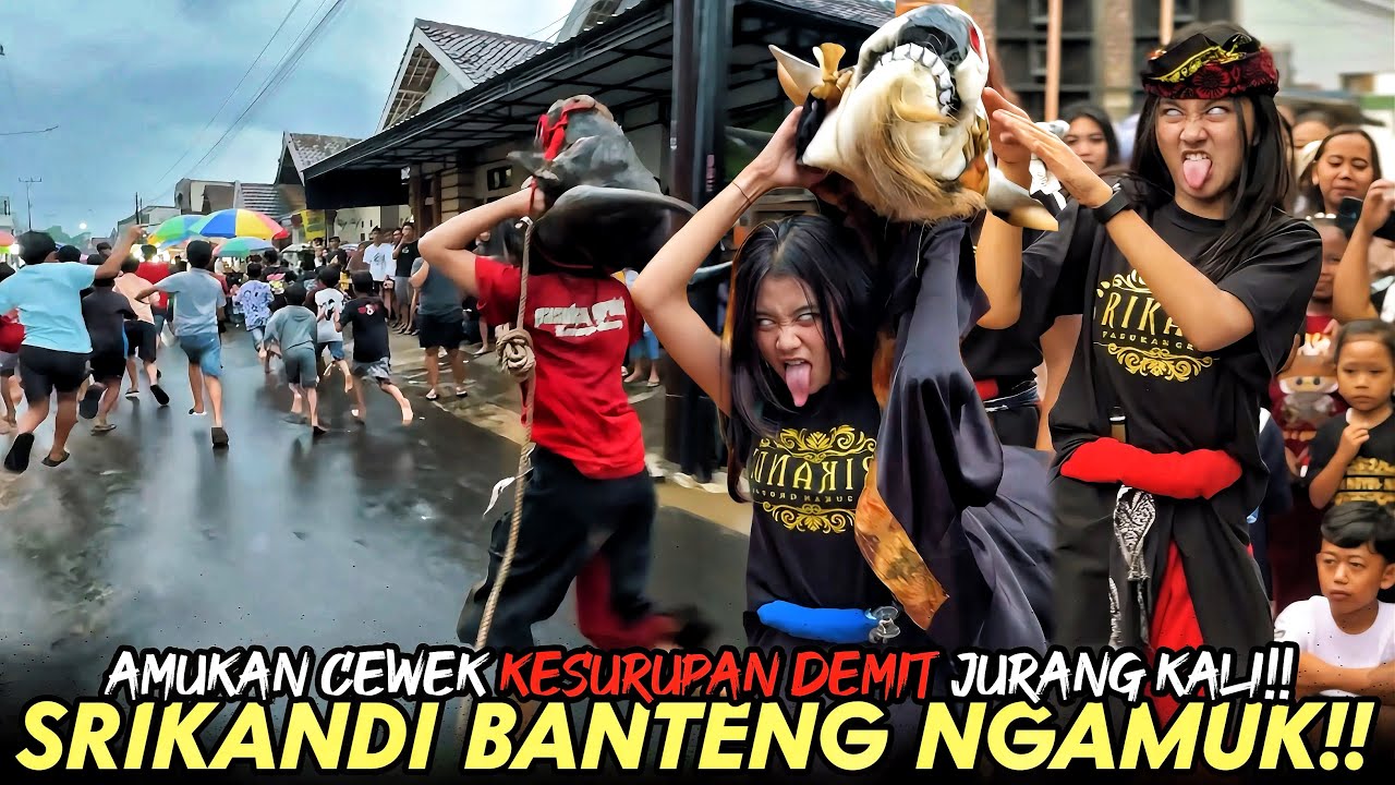 HOROR!! SRIKANDI MBEROT KESURUPAN DEMIT BANDILAN MOBAT MABIT DI TENGAH JALAN!! 