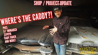 Shop UPDATE! All the project cars I have in the works!