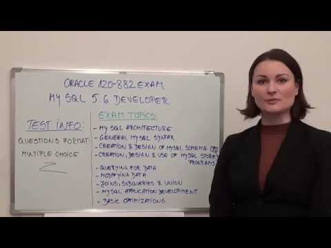 1Z0-882 - MySQL Test 5.6 Exam Developer Questions