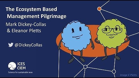 The Ecosystem Based Management Pilgrimage by Mark Dickey-Collas and Eleanor Pletts