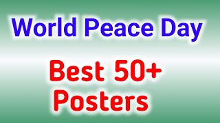 World Peace Day Drawing 2023 || World Peace Day Poster || International Day of Peace Poster Drawing