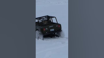 Redcat Marksman Chilling In The Snow 😎 #Redcat #shorts #offroad