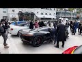 Charles leclerc spotted in monaco  fans go wild charlesleclerc supercars viral trending