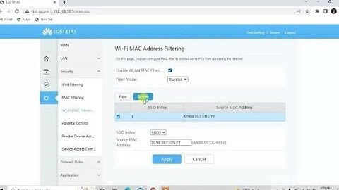 How to Block Unknown Wi-Fi Users on Huawei Router 2022 | MAC Filtering | Step By Step | 100% Working