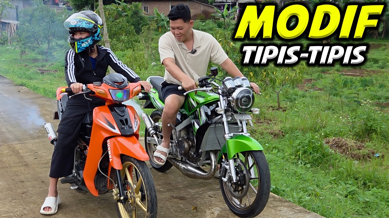 MODIFIKASI NINJA AYAH DITDIM DAN FIZR DIMAS!! KURANG APA NIH??🤔🤔 - YouTube