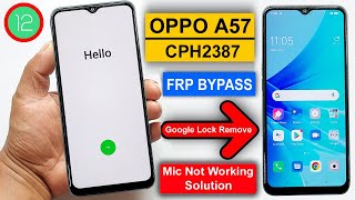 OPPO A57 2022 FRP Bypass Android 12 | OPPO A57 CPH2387 Gmail Lock Remove | OPPO A57 2022 FRP Unlock✅ screenshot 5
