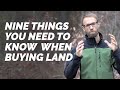 You Need To Watch This Before Buying Land