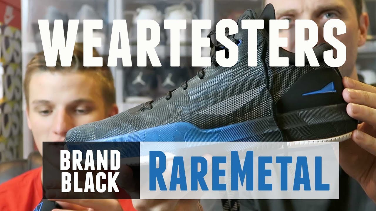 BRANDBLACK X WEARTESTERS RARE METAL - OVERVIEW & ON FEET REVIEW - YouTube