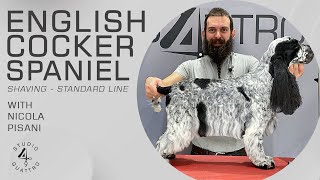 ENGLISH COCKER SPANIEL COMMERCIAL GROOMING WITH CLIPPER Trailer