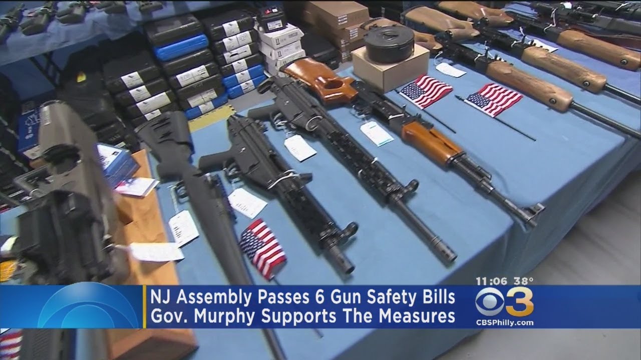 New Jersey lawmakers advance bills to tighten gun laws