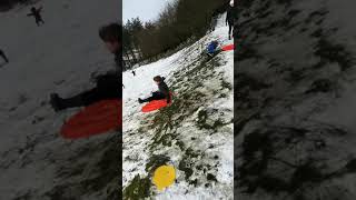 Lincoln sends it on his sledge