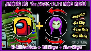 Latest v2025.12.11 Among us Mod Menu | Kill Player + Esp Menu + See Player Roles + Among us hack screenshot 3
