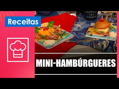 Faça deliciosos mini-hambúrgueres com o churrasqueiro Ricardo Freire   - 25/08/26