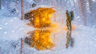 He Escaped a Deadly Snowstorm and Spent the Night  | Alone in an Abandoned Forest Cabin.