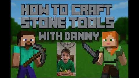 How to Make Stone Pickaxe and Swords with Danny