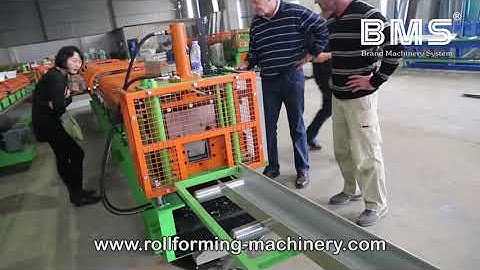 J Channel Gutter Roll Forming Machine For Australia
