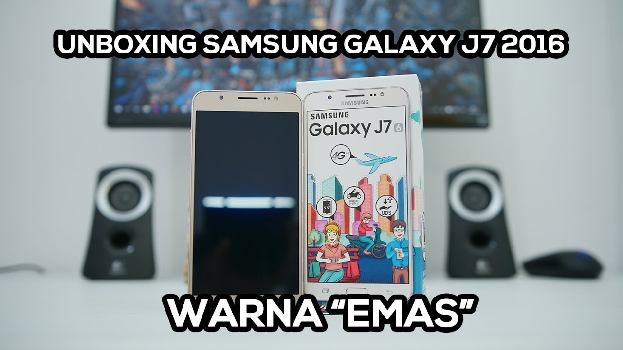 Unboxing Samsung Galaxy J7 2016 Indonesia - Nggak Terlalu Berkilau ...