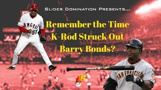 K-Rod Strikes Out Barry Bonds - Breakdown