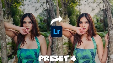Natural & Clean Look Preset #4 |  Lightroom Color Grading | Complete Tutorial ✅