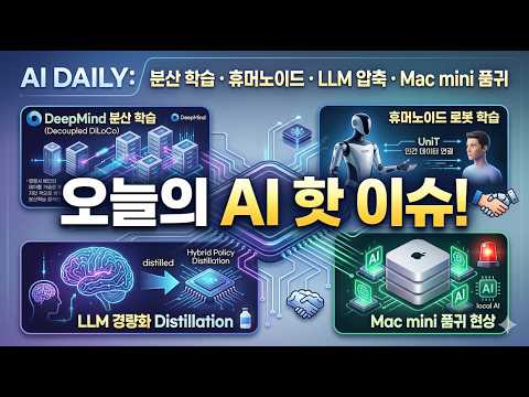 AI Roundup: DeepMind's Decoupled Learning, Humanoid Robots, LLM Distillation, and Mac Mini Shortage