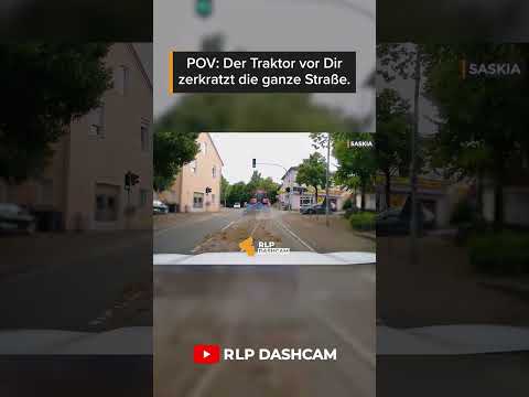 Wenn der Traktor
