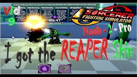 Sorcerer Fighting Simulator - N2P - I got the REAPER Skin on my alt. Discord VC in BG.