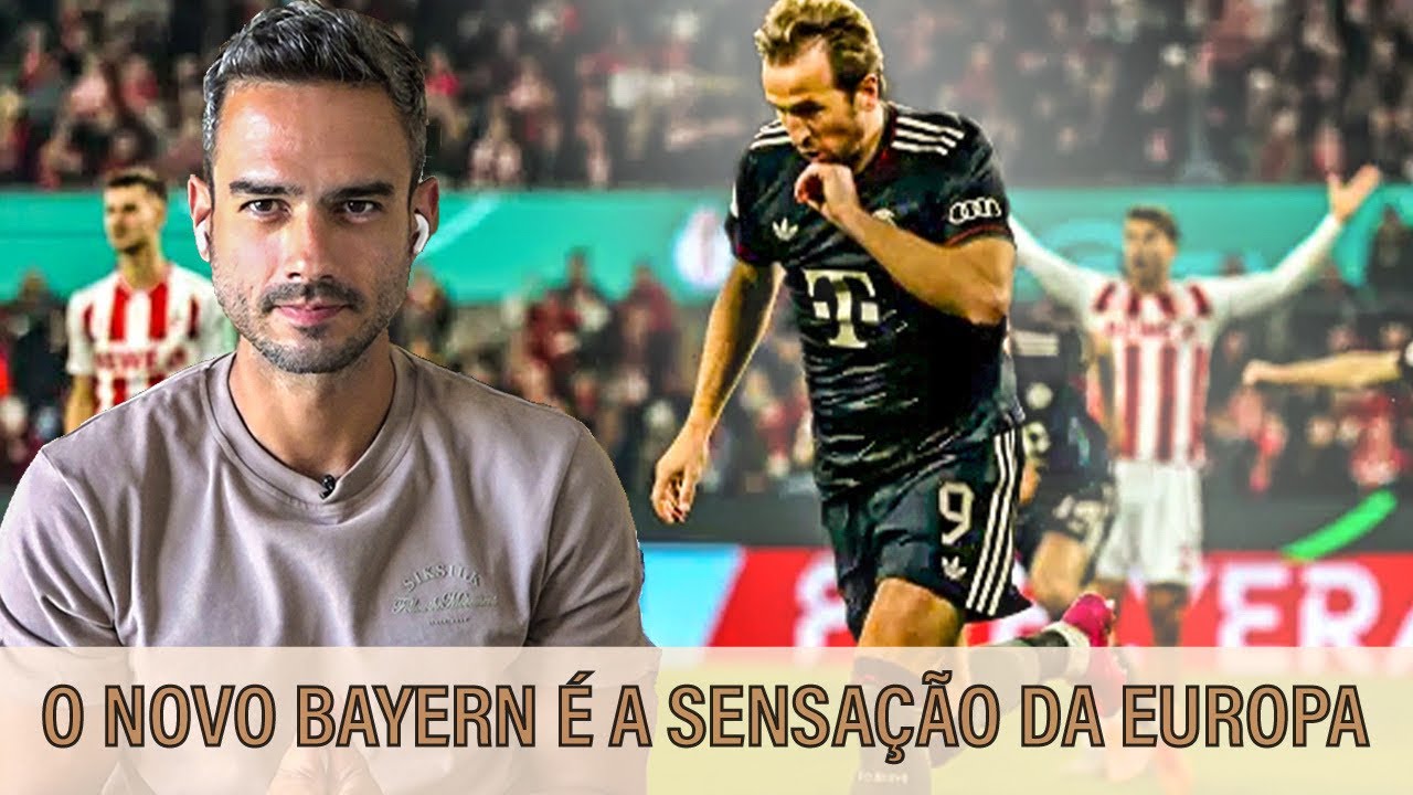 8, 10 e 9. Como Harry Kane está confundindo o futebol no “super Bayern”