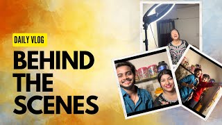 Behind the scene ( BTS ) 🎬🎞️ | gogo2728 | belike zuvvy | deepesh_zo | mr_roshan | shubham | #vlog