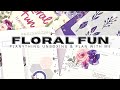 FLORAL FUN | PLANYTHING UNBOXING & PLAN WITH ME | JUNE SUB BOX