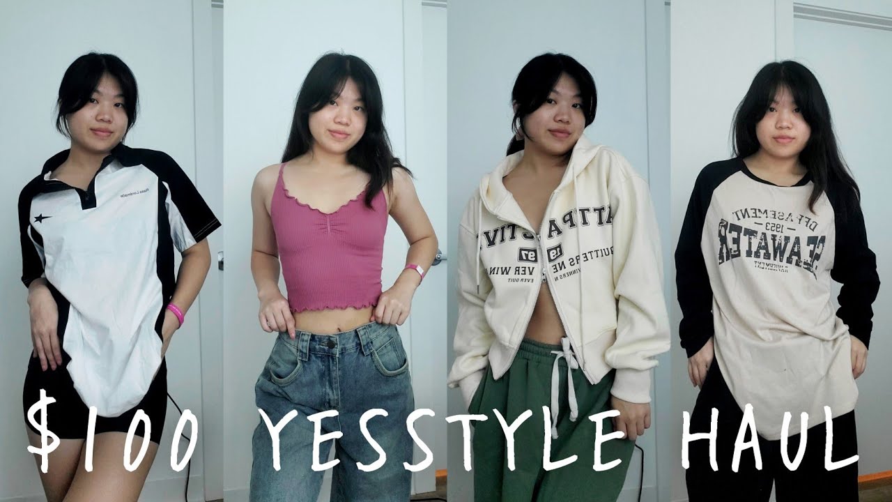 $100 YESSTYLE CLOTHING TRY-ON HAUL & REVIEW