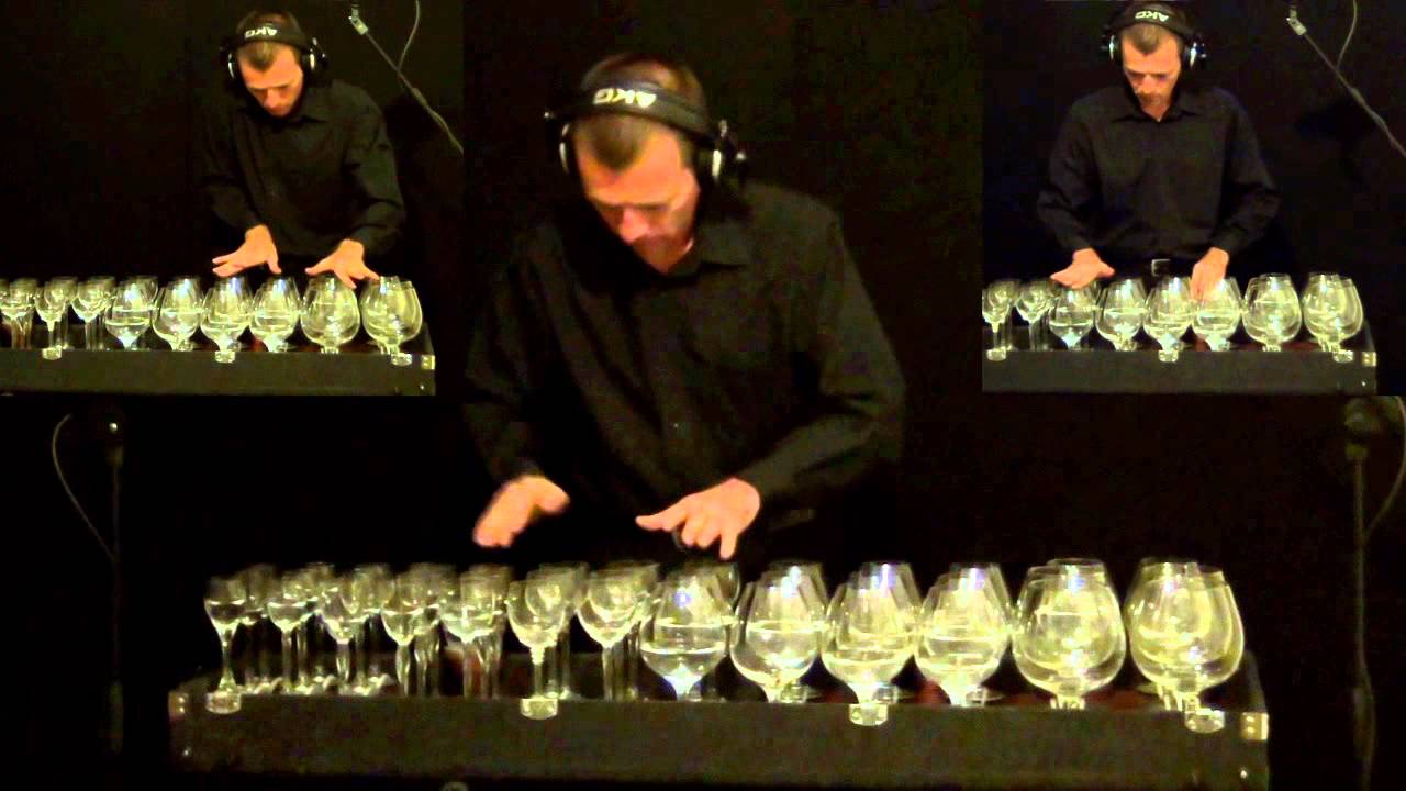 Harry Potter theme on glass harp YouTube