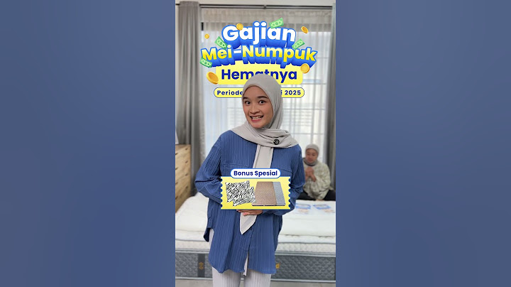 MEI-NUMPUK HEMATNYA BIKIN KALAP BELANJA KASUR