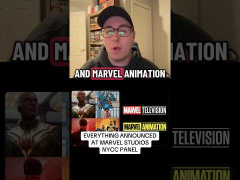 Video EVERYTHING ANNOUNCED AT MARVEL STUDIOS 2026 NYCC PANEL | MARVEL ZOMBIES, DAREDEVIL, X-MEN 97 & MORE