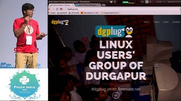 Lightning Talk - PyDelhi & Dgplug - PyCon India 2015