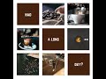 Dark brown fun espresso coffee quote animated social media