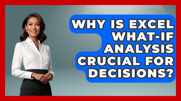 Why Is Excel What-If Analysis Crucial For Decisions? - Docs and Sheets Pro