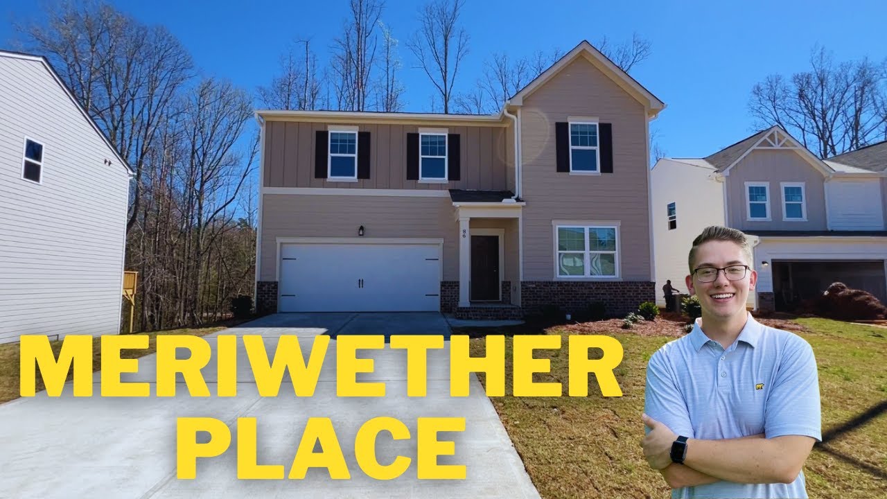 Meriwether Place Home Tour Villa Rica GA 4 bed 2.5 bath 329,900