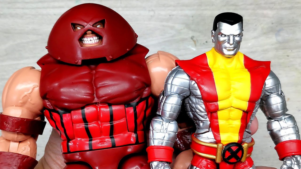Marvel Legends Juggernaut and Colossus 80th anniversary action