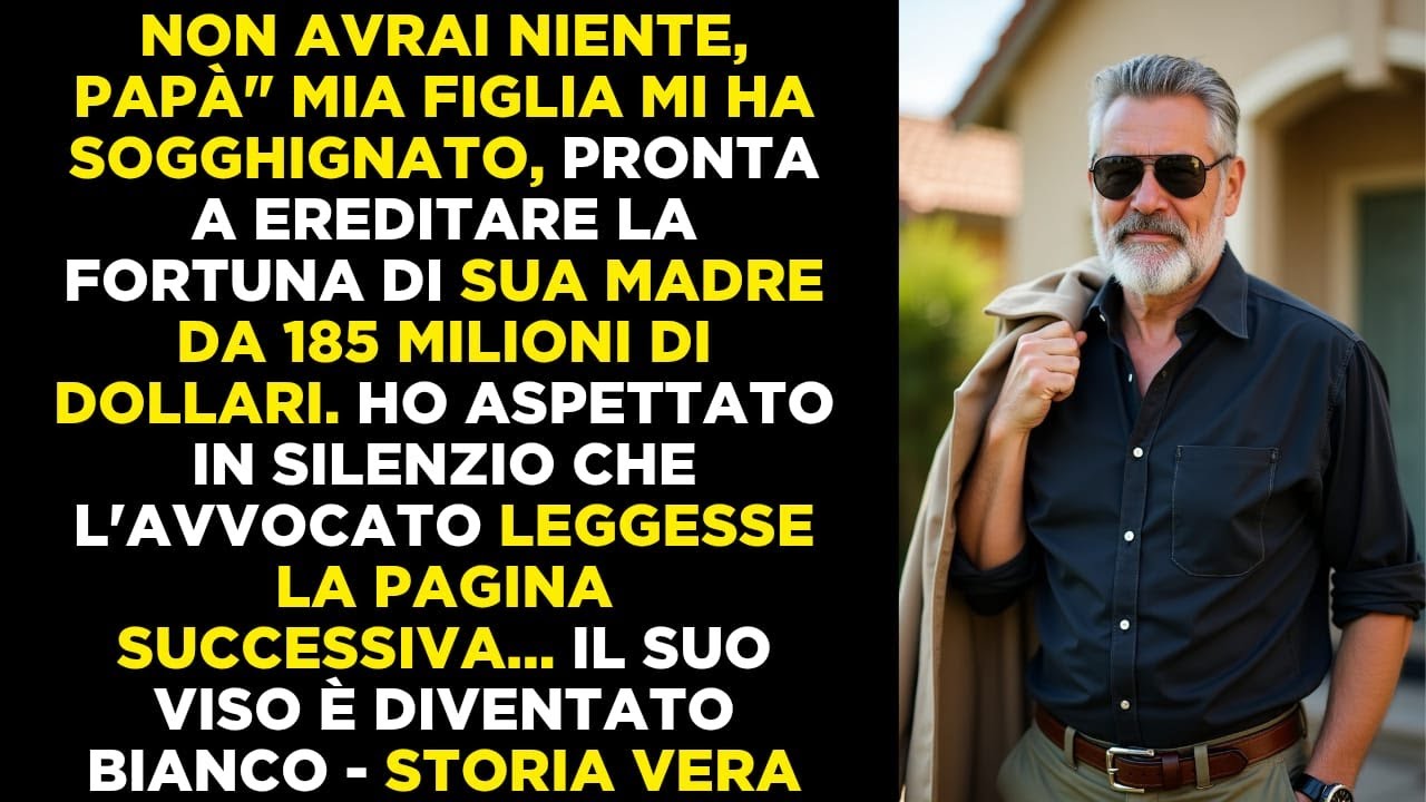 Mia figlia disse che non avrei avuto nulla… ma l’avvocato rivelò che l’erede ero IO