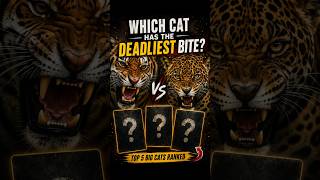 Top 5 Strongest Bite Forces In The Cat Family