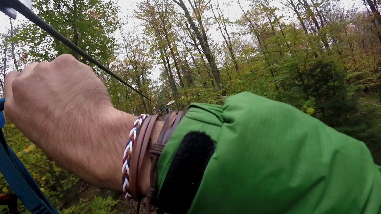 ZIPLINE TYROPARC SAINT AGATHE DES MONTS 2017 YouTube