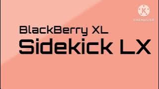 BlackBerry XL Sidekick LX Startup and Shutdown (2009)