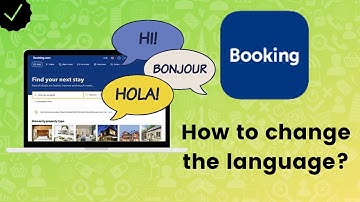 How to change the language on Booking.com?