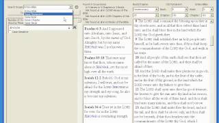 King James Pure Bible Search video tutorial screenshot 1