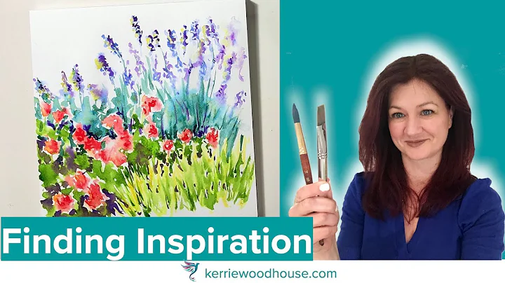 Finding inspiration for watercolour painting - Flo...