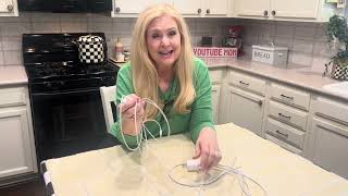 Easy way to organize cords - Joni Hilton