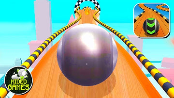 Sky Rolling Ball 3D - All Levels Gameplay Android,ios game Mobile Game Max Level New Update