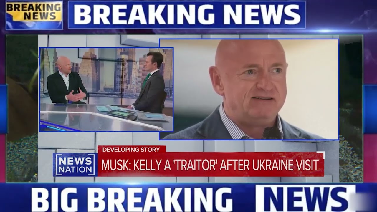 🦅 NEWSNATION NOW  MARCH 12, 2025   MUSK CALLS KELLY A TRAITOR