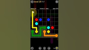 Flow Free - Classic 7x7 - Level 29